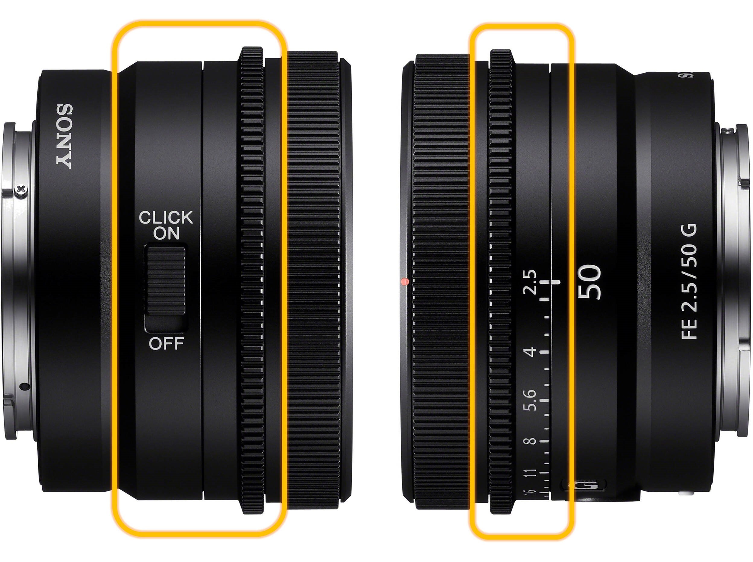 Ống kính Sony FE 50mm f/2.5 G