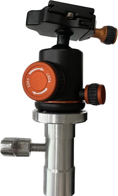 Đầu chuyển Ballhead ( đầu chân máy sang 3/8)