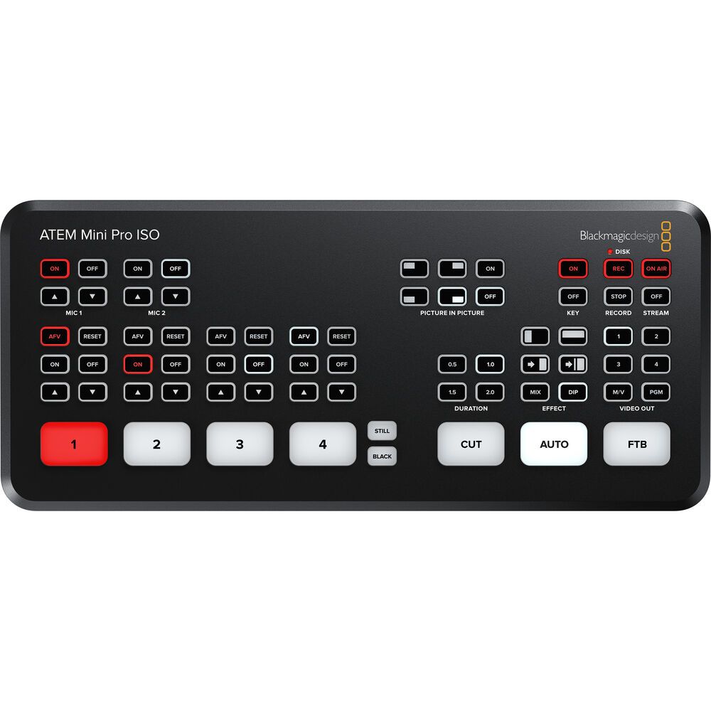 Bộ Trộn Hình Blackmagic ATEM Mini Pro ISO