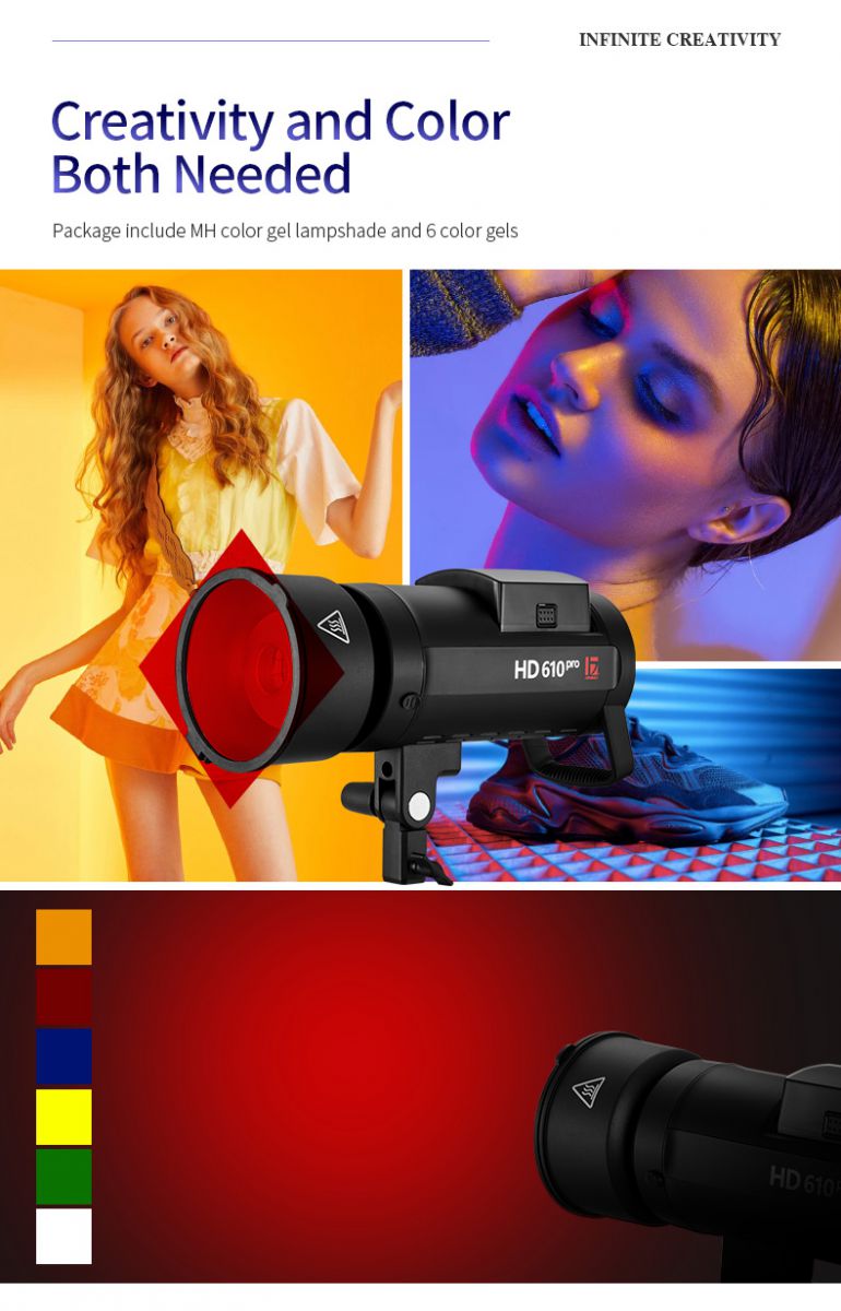 Đèn flash ngoại cảnh Jinbei HD 610 pro