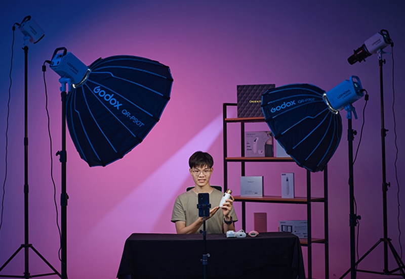 Đèn led Godox LA300Bi Color Chính Hãng