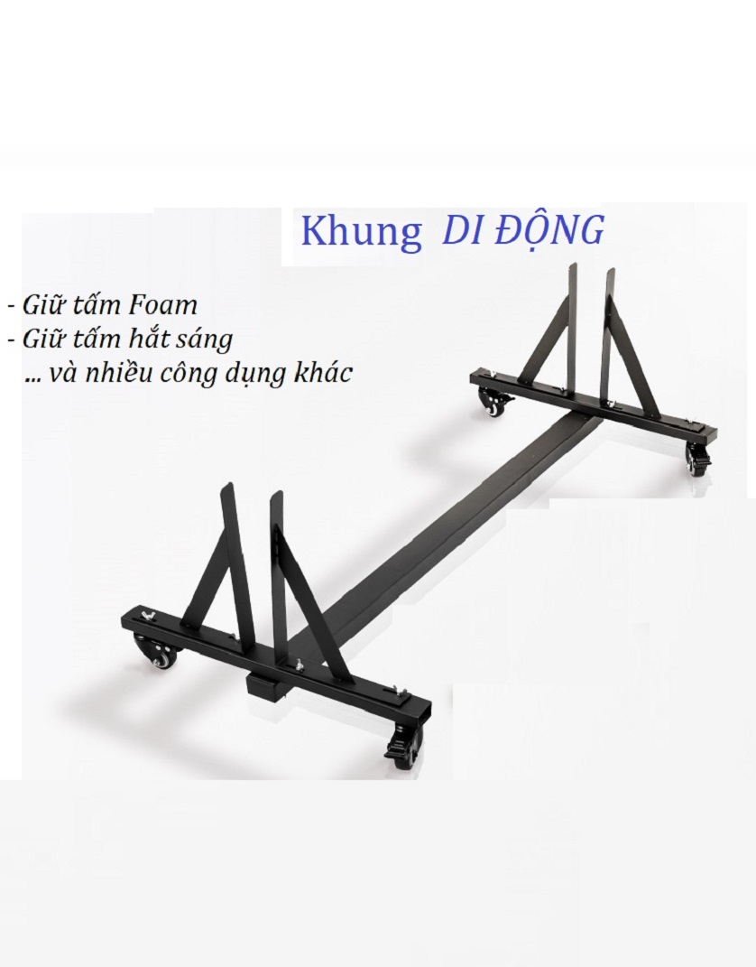 Chân kẹp xốp có bánh xe Md01 pro ( moving foam keeper)