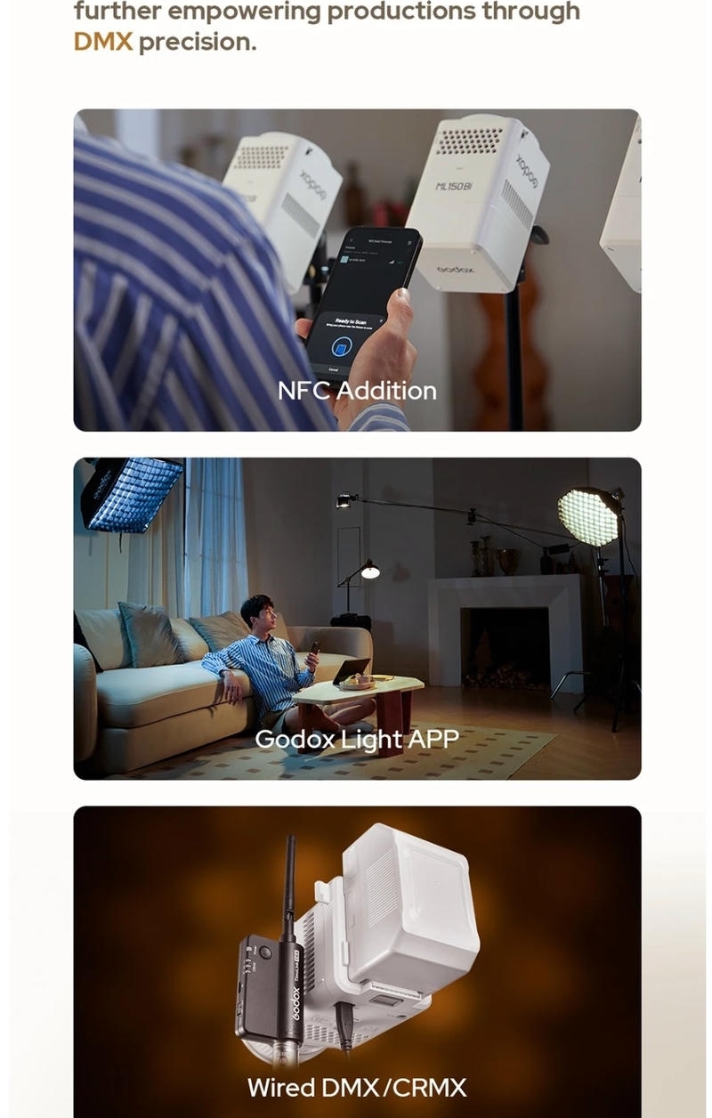 Đèn Led Godox ML80 Bi-Color