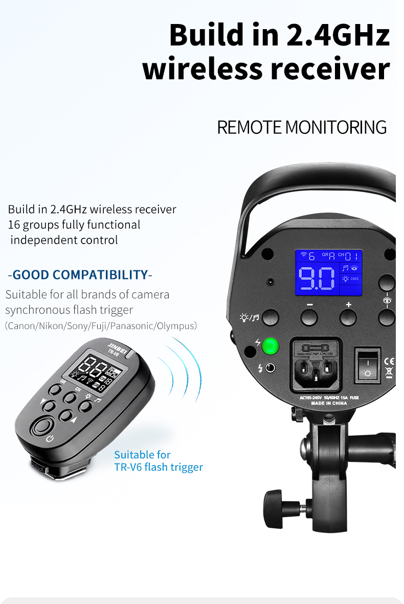 Đèn Flash Studio Jinbei DMII6 600w
