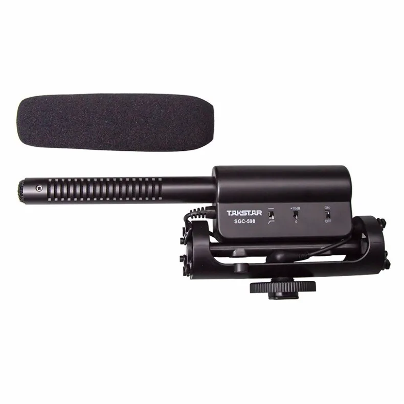 icrophone Stereo Takstar SGC-598 cho Canon Nikon Pentax Olympus