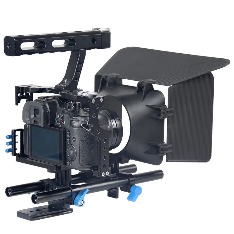 Tay cầm chống rung quay phim Yelangu camera Cage C500 - Handheld Stabilizer