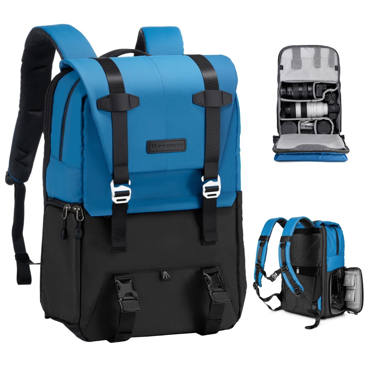 Balo máy ảnh KF KF13.087 V7 Blue