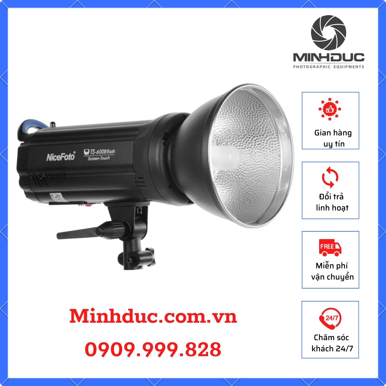 Đèn flash Nicefoto TS600B