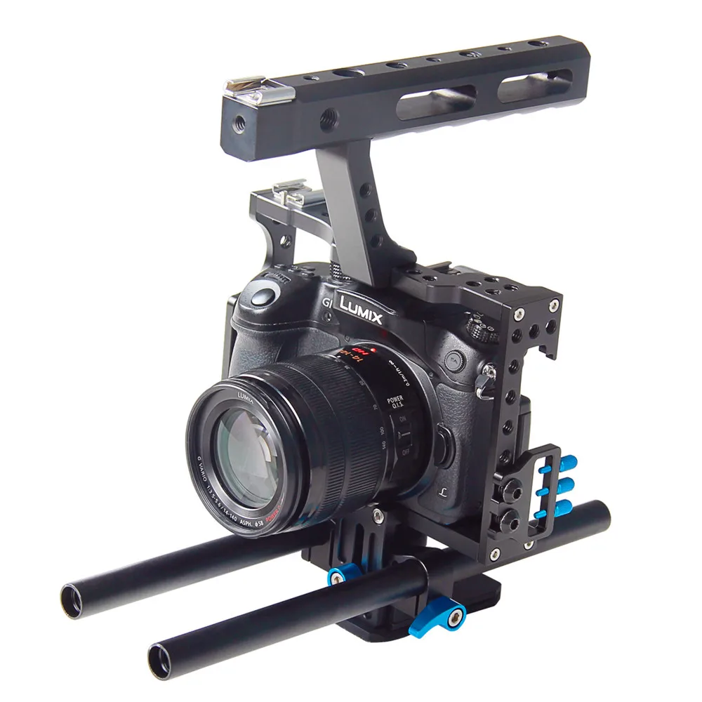 Tay cầm chống rung quay phim Yelangu camera Cage C5 - Handheld Stabilizer