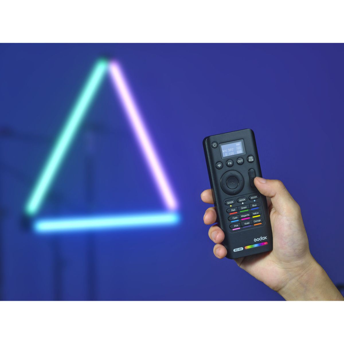 Combo 4 Đèn Led RGB Godox TL120 Tube Light (2700-6500K)