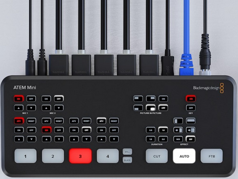 Bộ Trộn Hình Blackmagic ATEM Mini Pro ISO