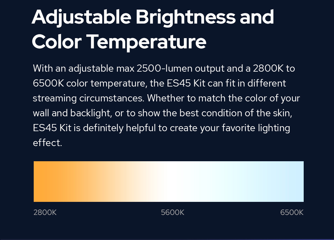 Đèn led Godox E-sport ES45 kit