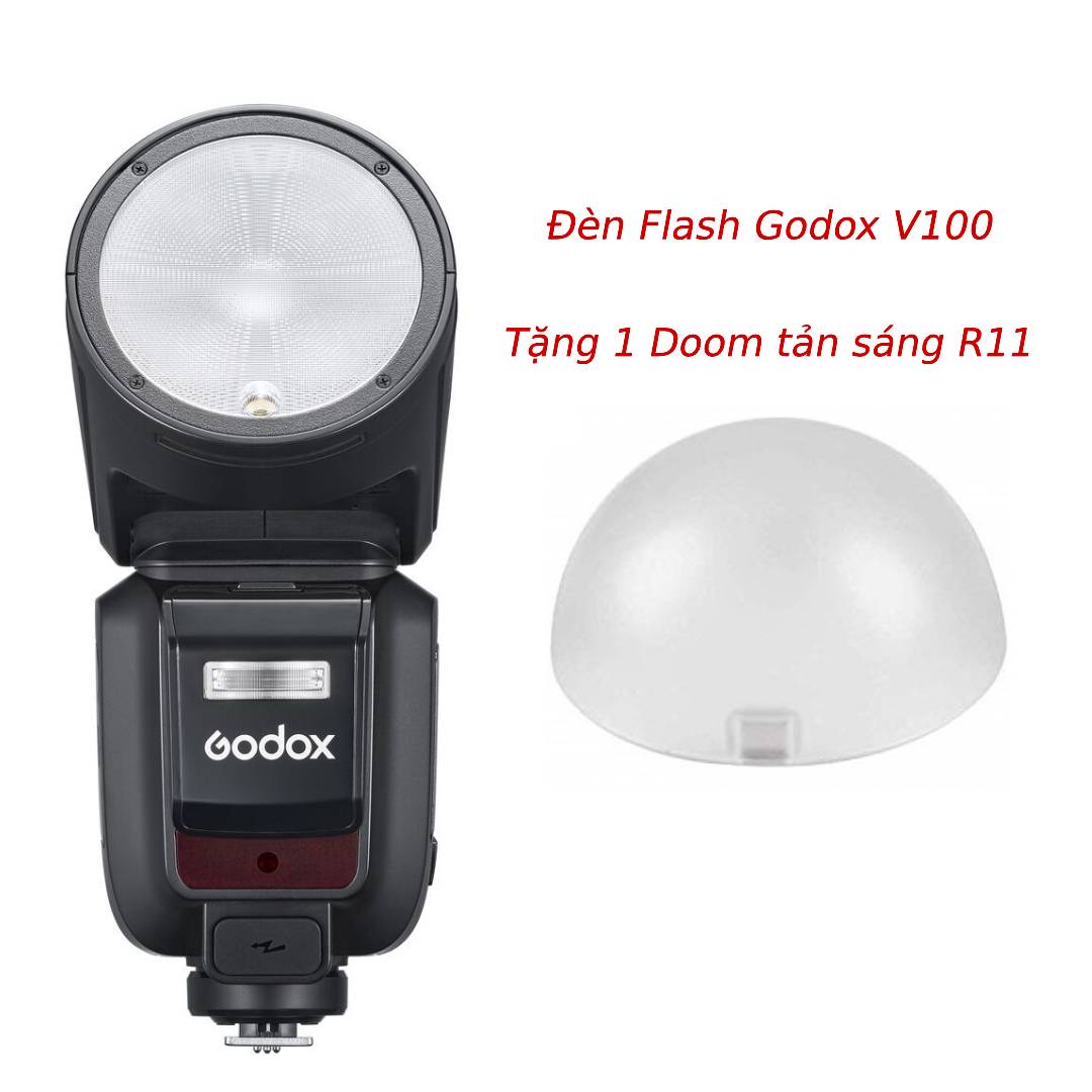 Đèn Flash Godox V100 N TTL Hss 1/8000 For Nikon