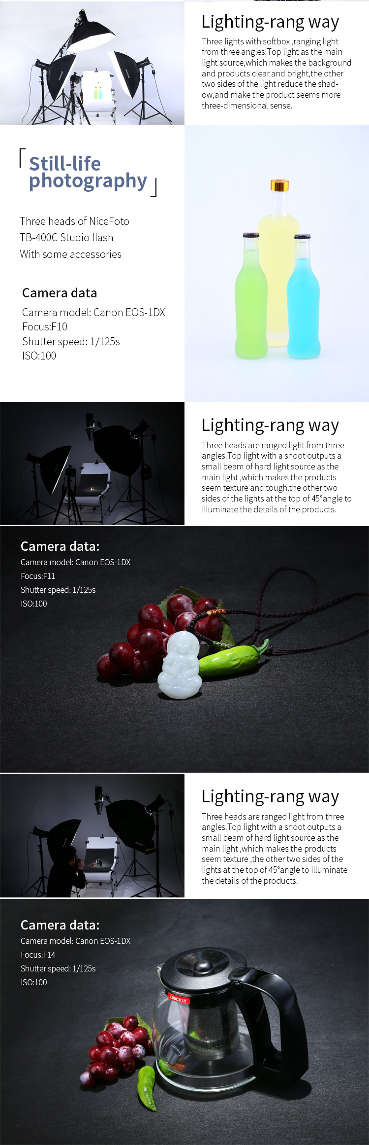 Đèn flash Nicefoto TB300C