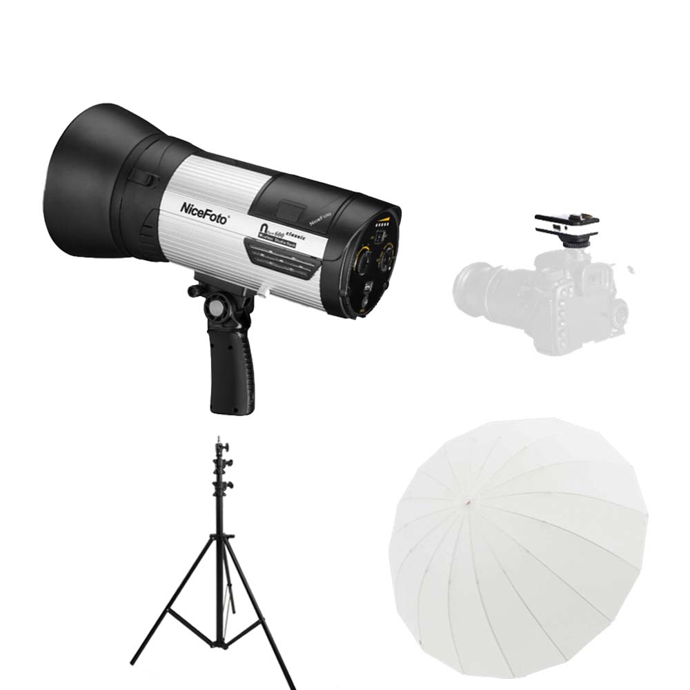 Combo đèn ngoại cảnh Nicefoto NFflash 400w kit 1