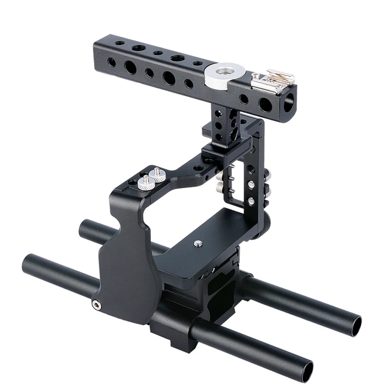 Tay cầm chống rung quay phim Yelangu camera Cage C6 - Handheld Stabilizer for sony a6300 a6500
