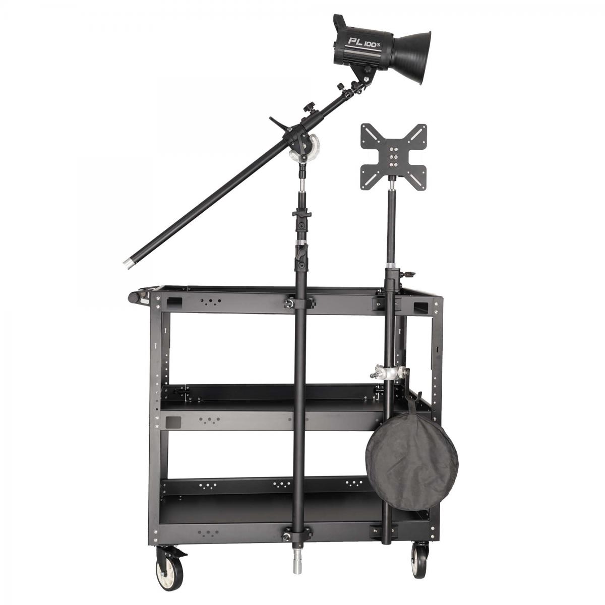 Xe đẩy thiết bị studio 3 tầng Ranger Tool PM03 (100x60x100cm)