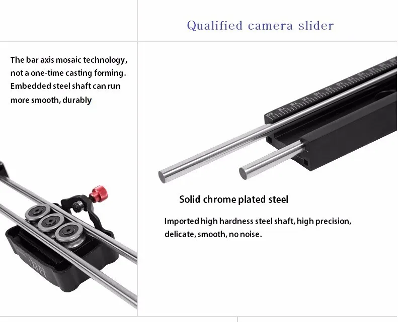 Thanh Dolly Dragon -D02 150cm Slider Rail for Camera and Video