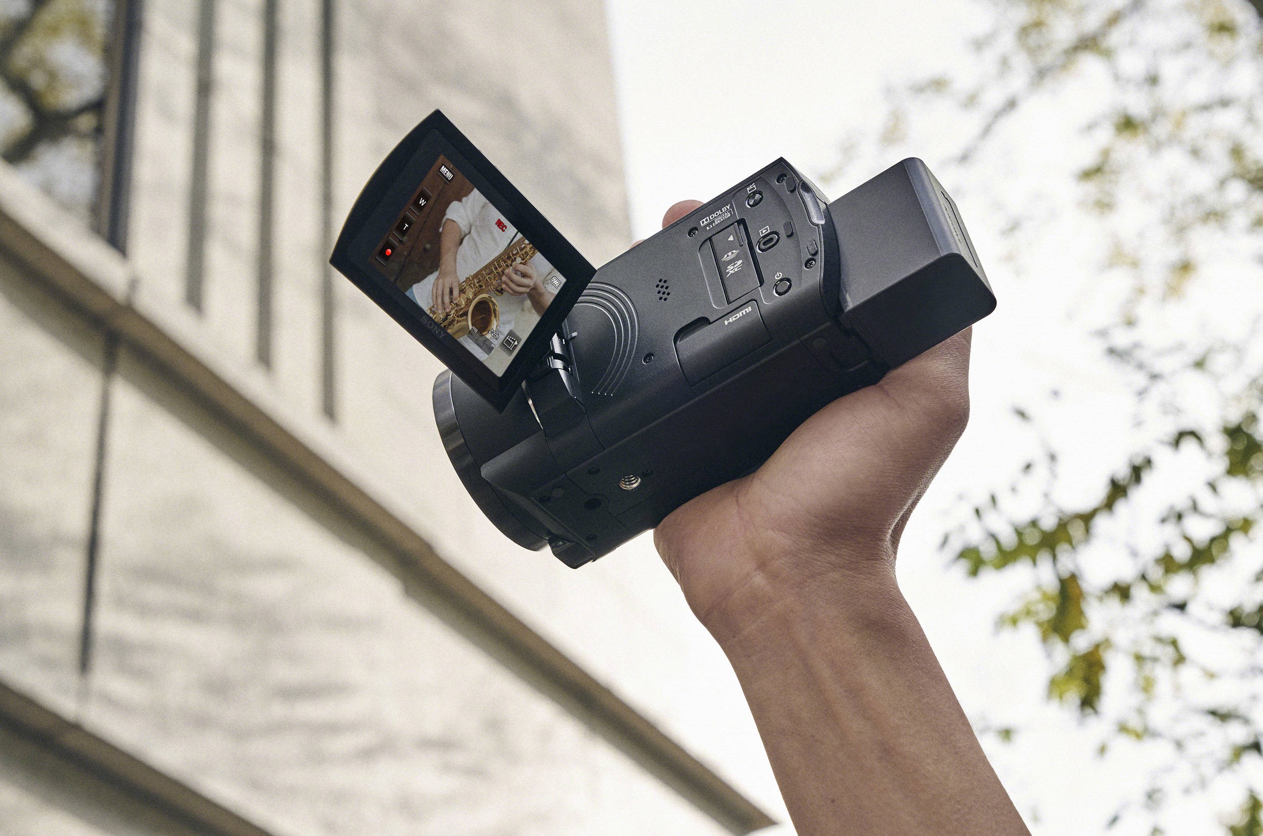 Máy Quay Phim Sony FDR-AX43A UHD 4K Handycam