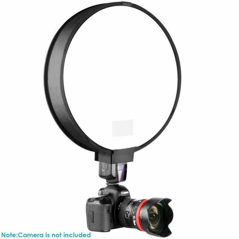 Flash Diffuser 30cm Portable Round Photo Studio Soft Box Studio