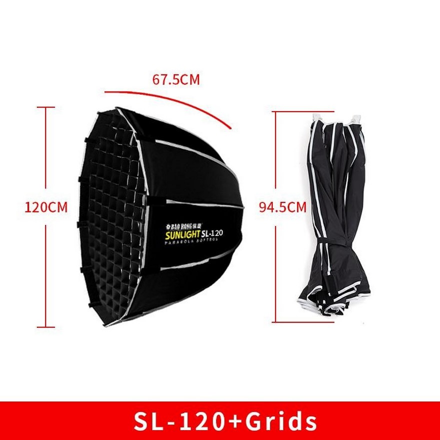 Softbox Parabolic Sunlight Sl120 120cm