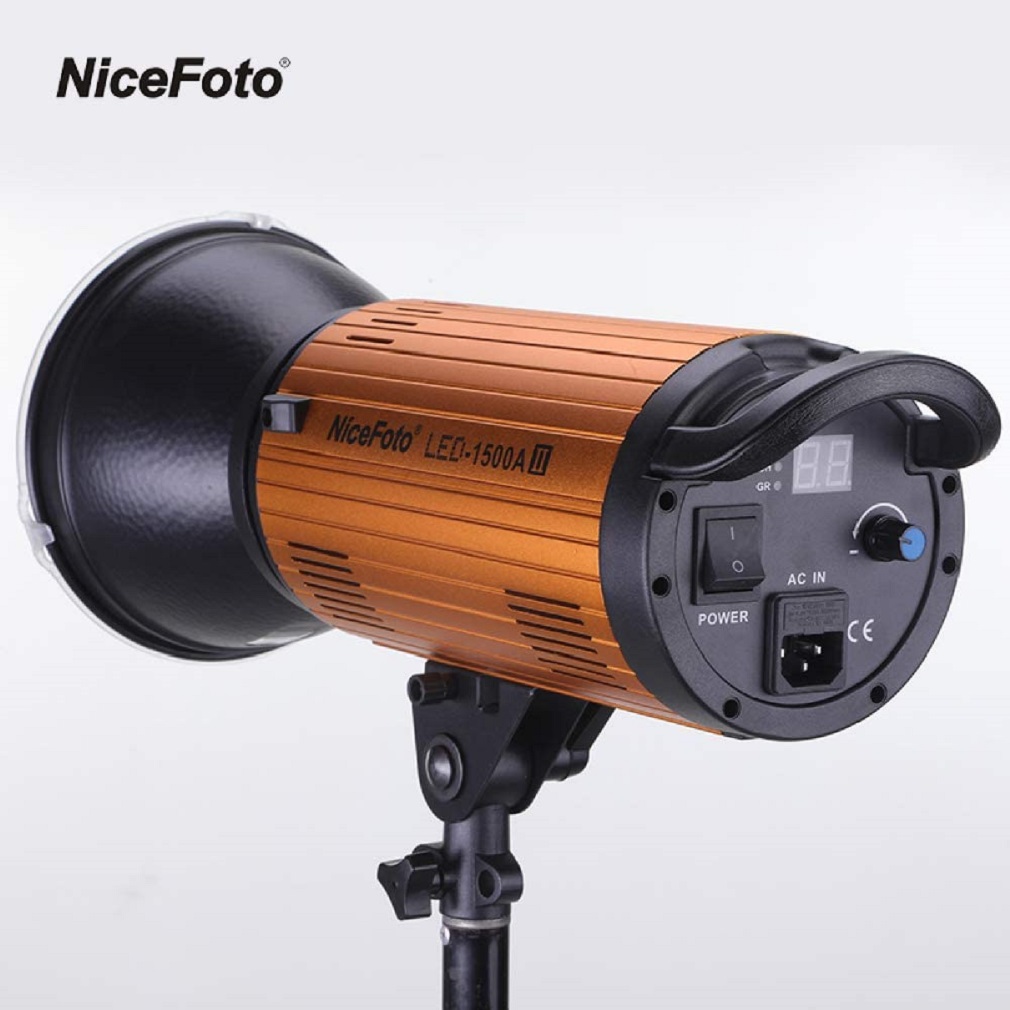 Đèn Led Nicefoto 1500A II Video Light 3200k-6500k Chính Hãng