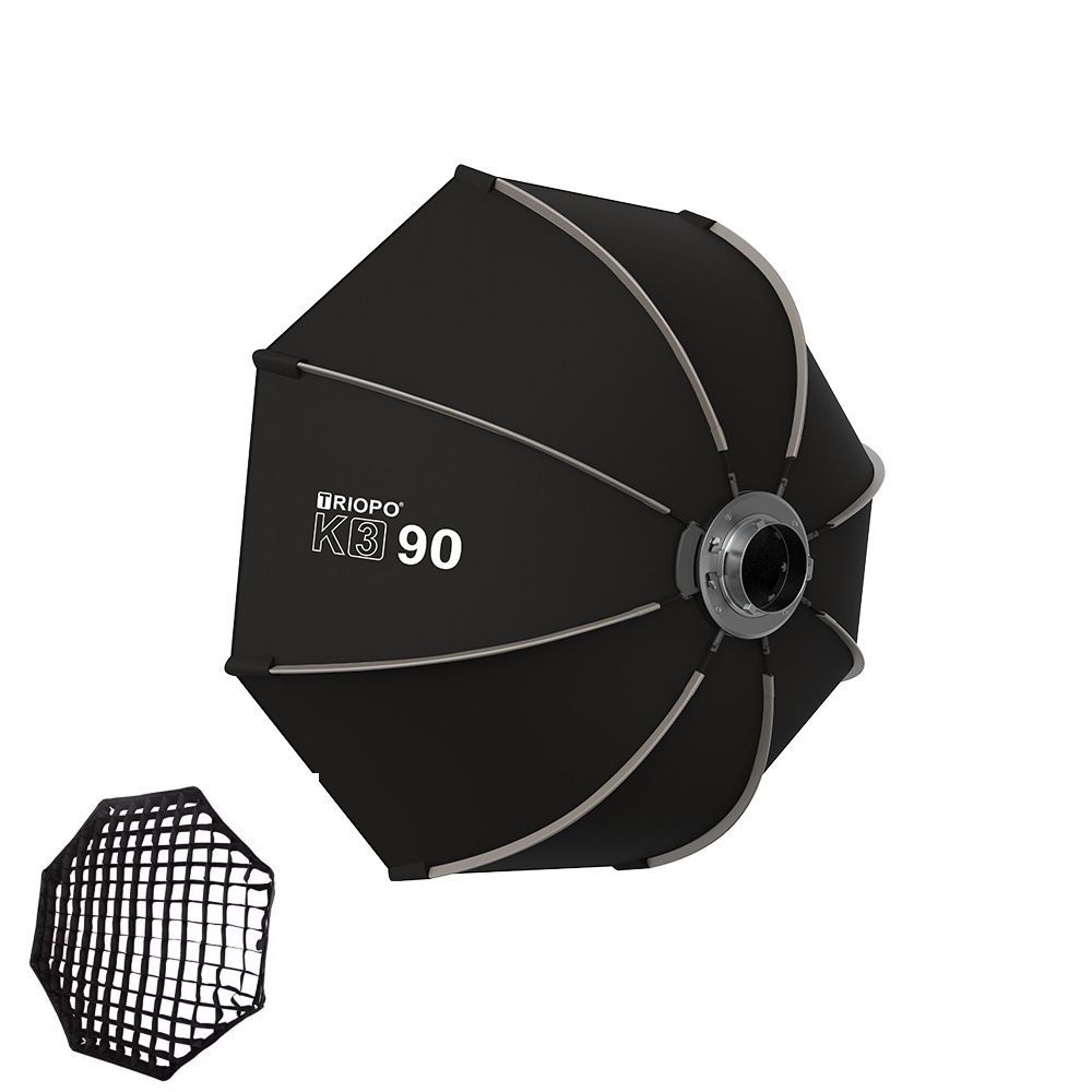 Softbox Thao Tác Nhanh Triopo K3-90 Tổ ong