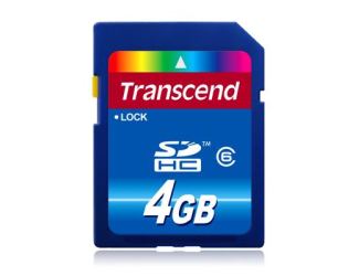 SDHC 4GB (class 6)
