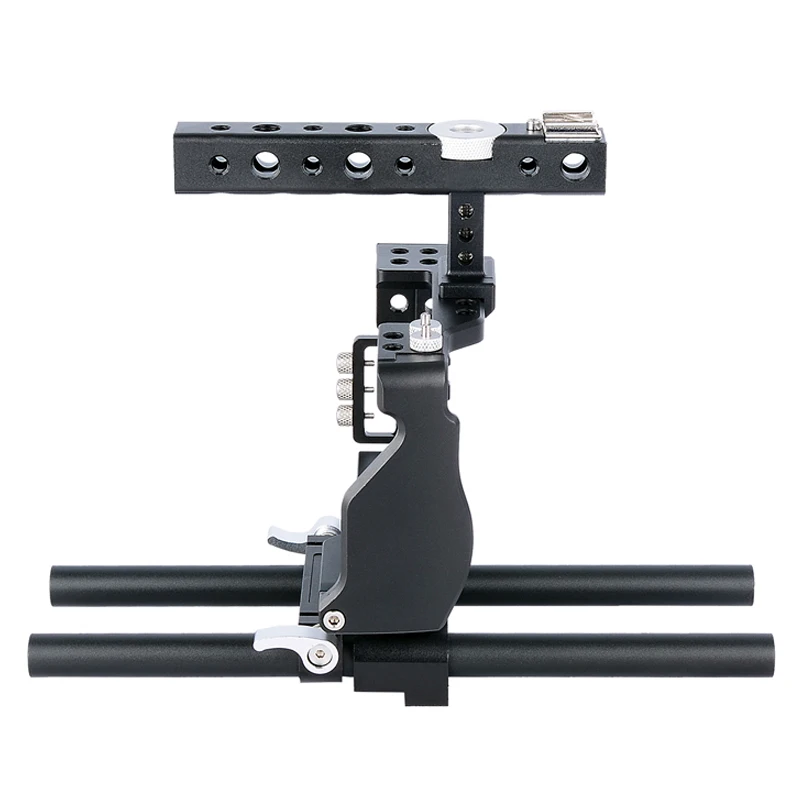 Tay cầm chống rung quay phim Yelangu camera Cage C6 - Handheld Stabilizer for sony a6300 a6500