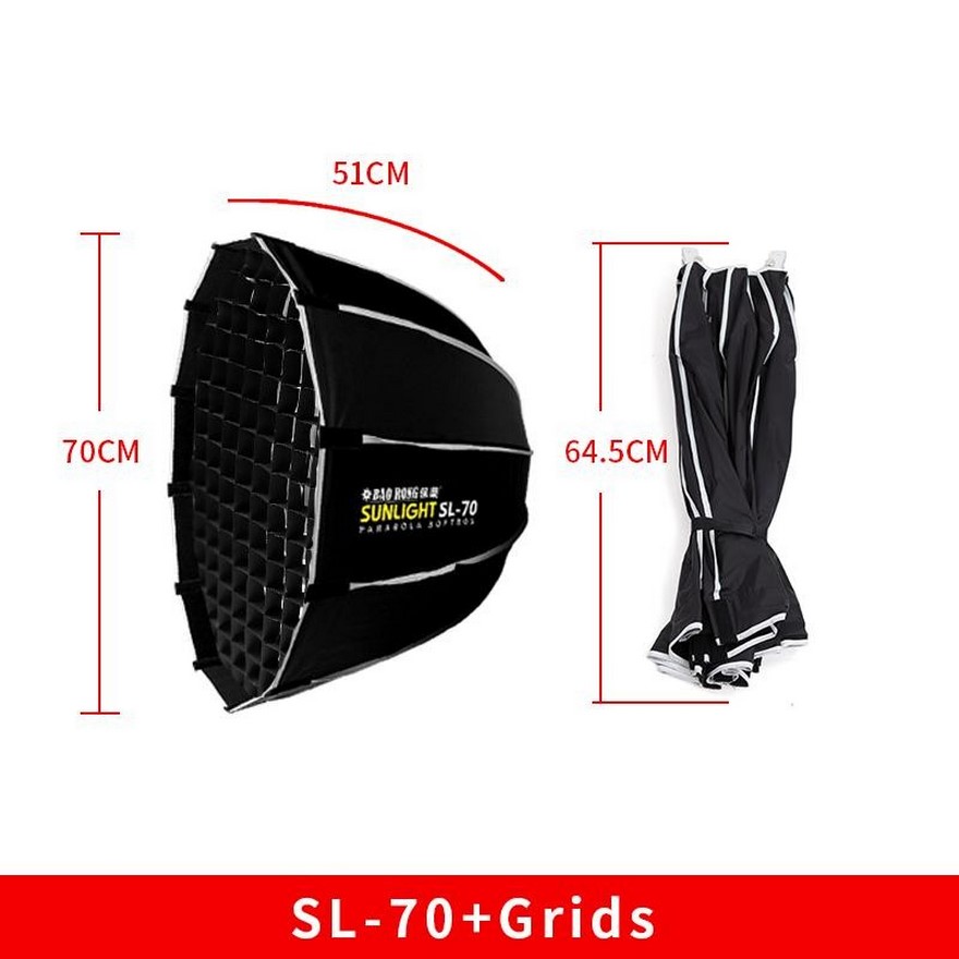 Softbox Parabolic Sunlight Sl60 60cm