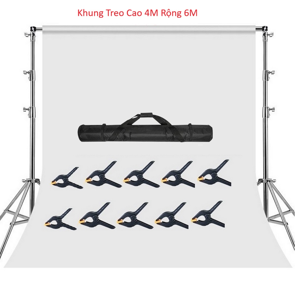 Giá Treo Phông Inox Cao 4m Rộng 6m MZI3800S MD2