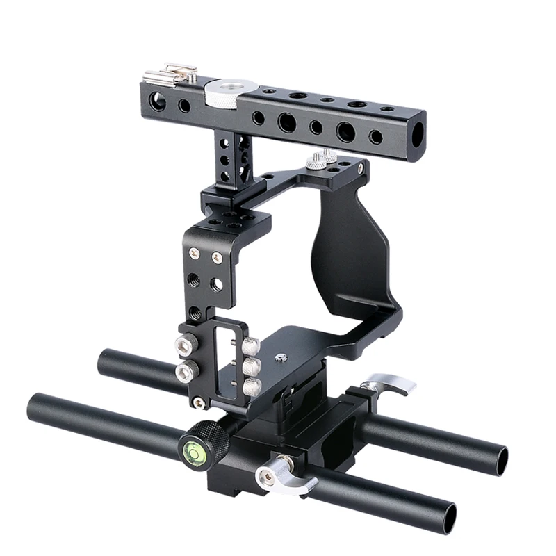Tay cầm chống rung quay phim Yelangu camera Cage C6 - Handheld Stabilizer for sony a6300 a6500