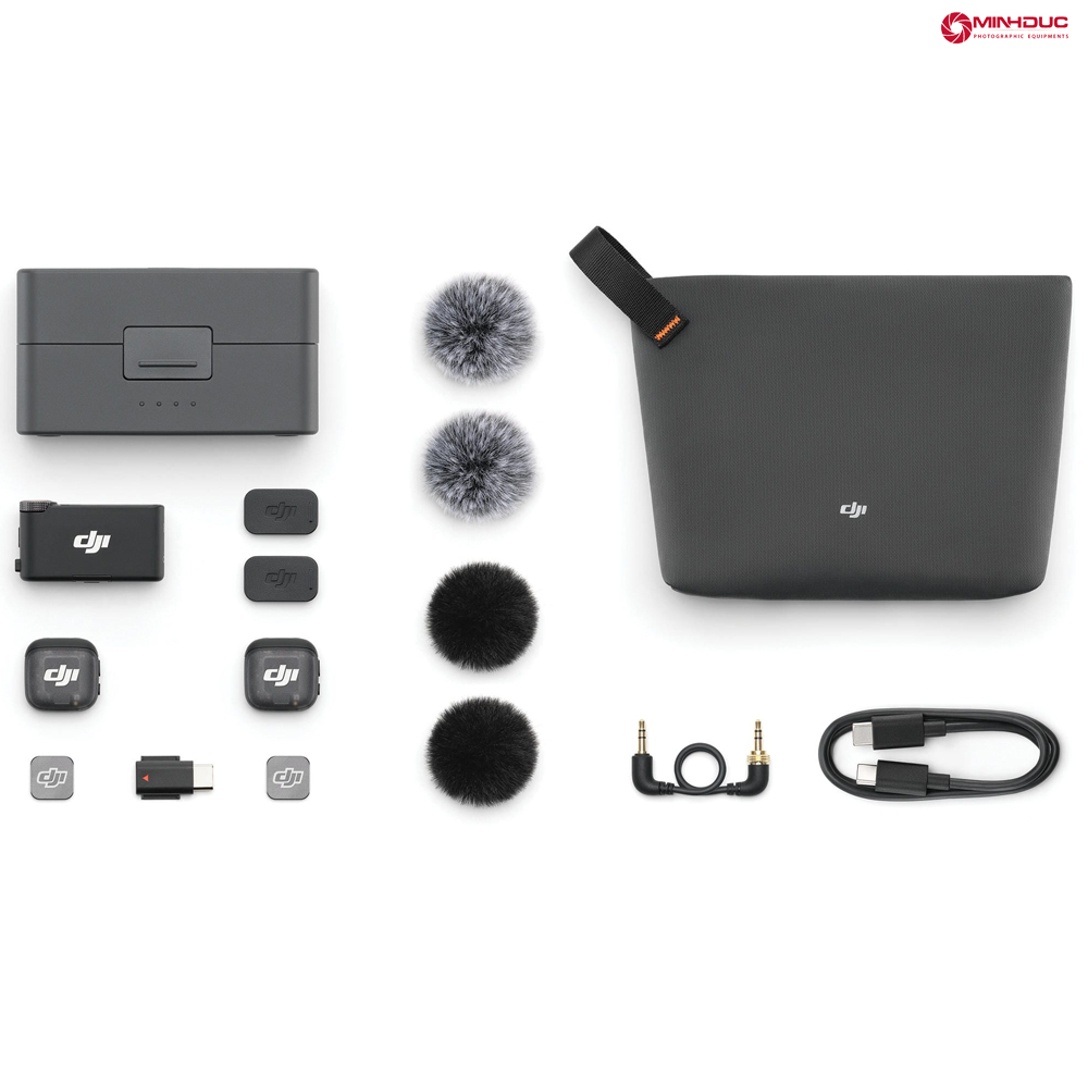 Microphone DJI Mic 3 (2TX + 1RX + Charging Case) | Chính Hãng