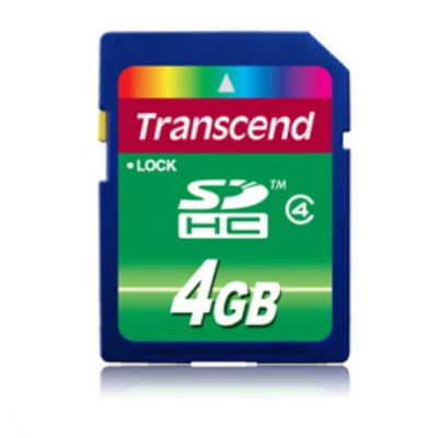 Transcend SDHC 4GB (Class 4)