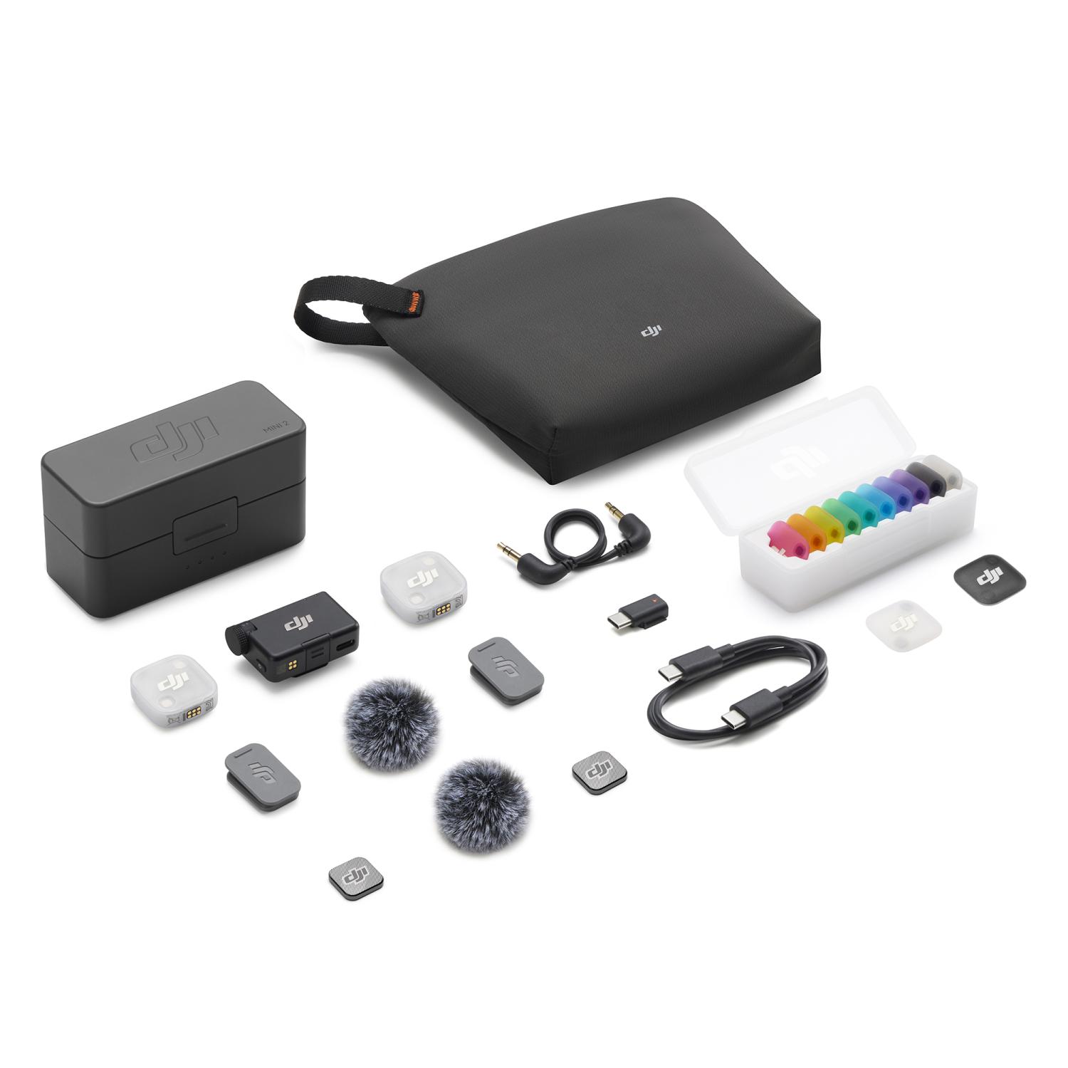 DJI Mic Mini 2 (2 TX + 1 RX + Charging Case)