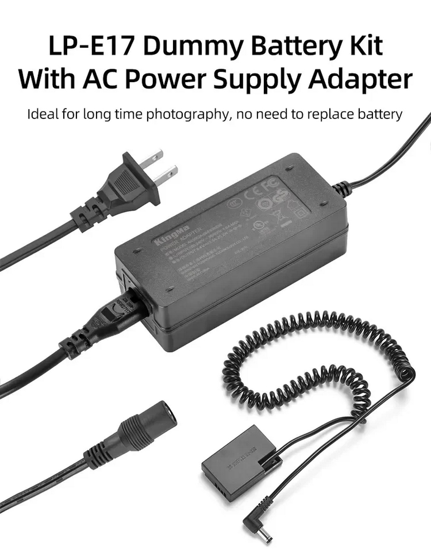 Pin ảo Dummy Kingma LPE17 + Adapter