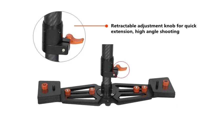 Tay cầm quay phim Yelangu steadicam S800 pro Carbon fibre