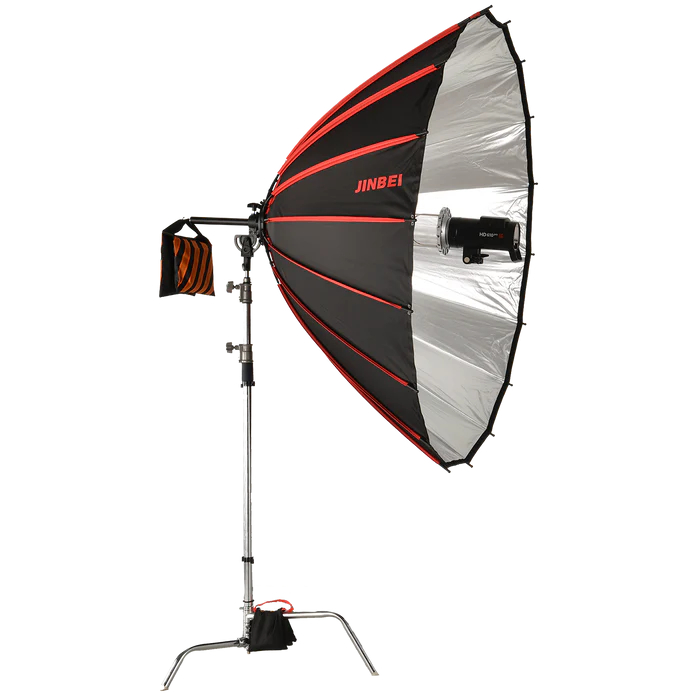Softbox đánh ngược Jinbei TD 180 cm và bộ zoom focus