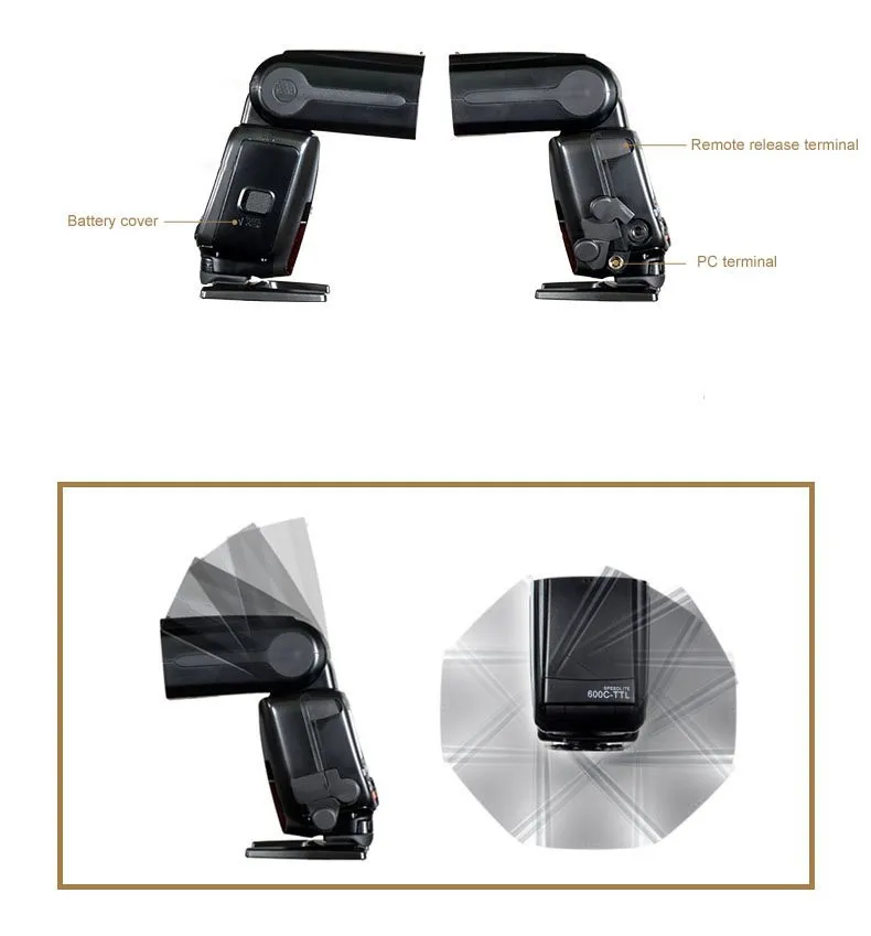 Đèn speedlite 600 C - TTL Jinbei