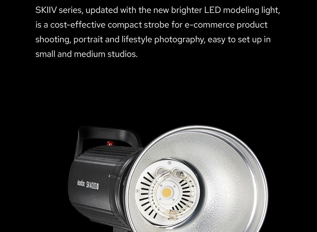 Đèn flash studio Godox SK300II-V Chính hãng