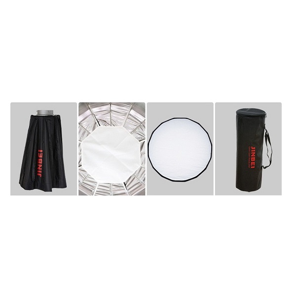 Softbox dù Beauty Dish Jinbei 85cm
