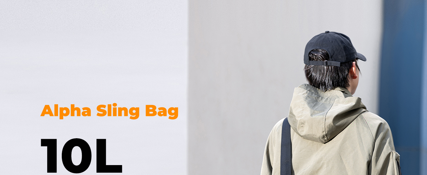Túi đeo chéo máy ảnh KF KF13.157 ( Xám, 10L)