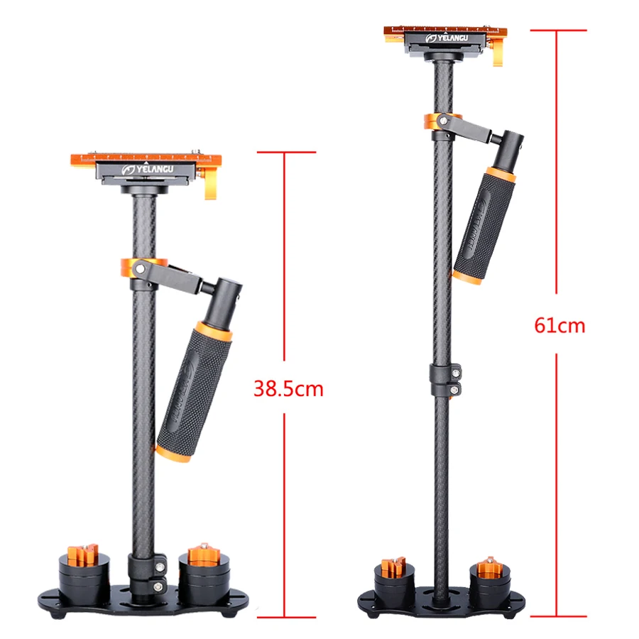 Tay cầm quay phim Yelangu steadicam S60T Orange Mini pro Carbon fibre
