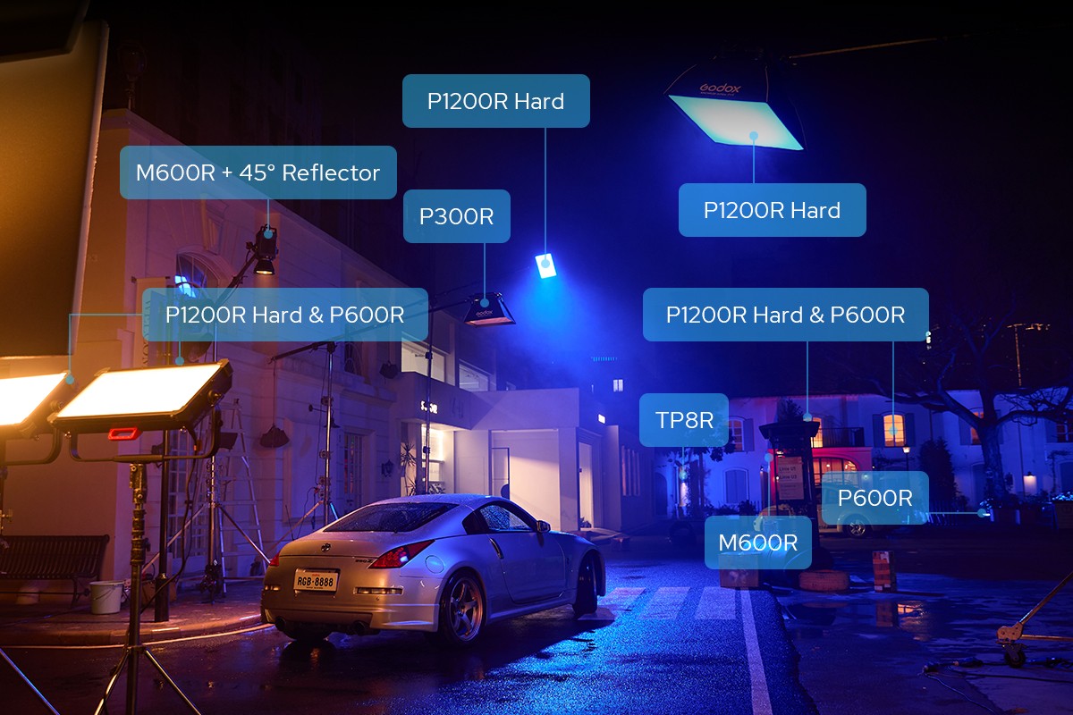 Đèn Godox KNOWLED P600R Hard RGB LED Light Panel