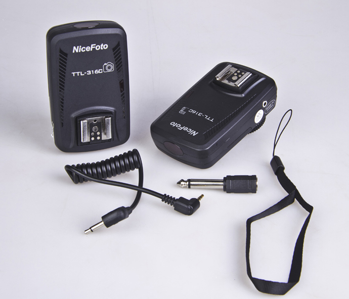 Trigger Nicefoto TTL316C wireless flash 1/8000s High-Speed