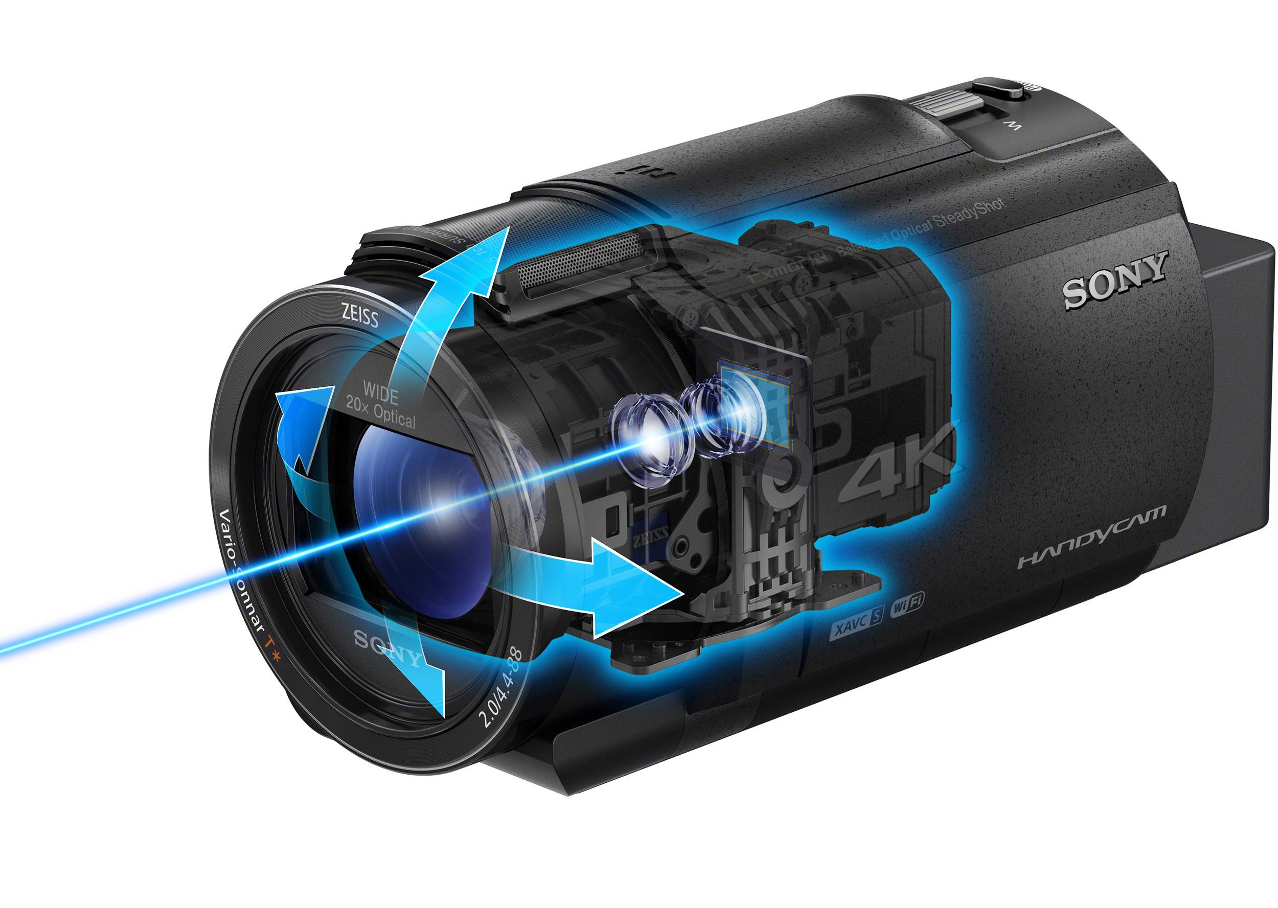 Máy Quay Phim Sony FDR-AX43A UHD 4K Handycam
