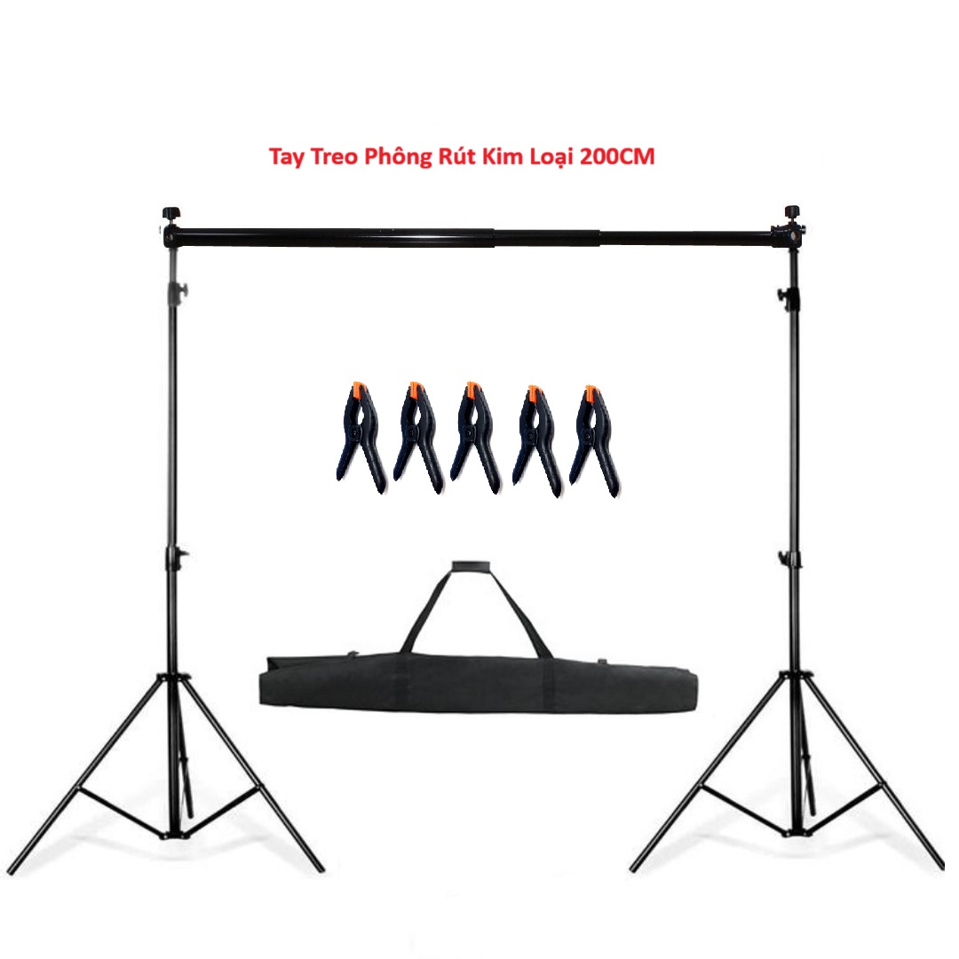Giá Treo Phông Sắt MD280 MD10 Cao 280cm, Rộng 200cm