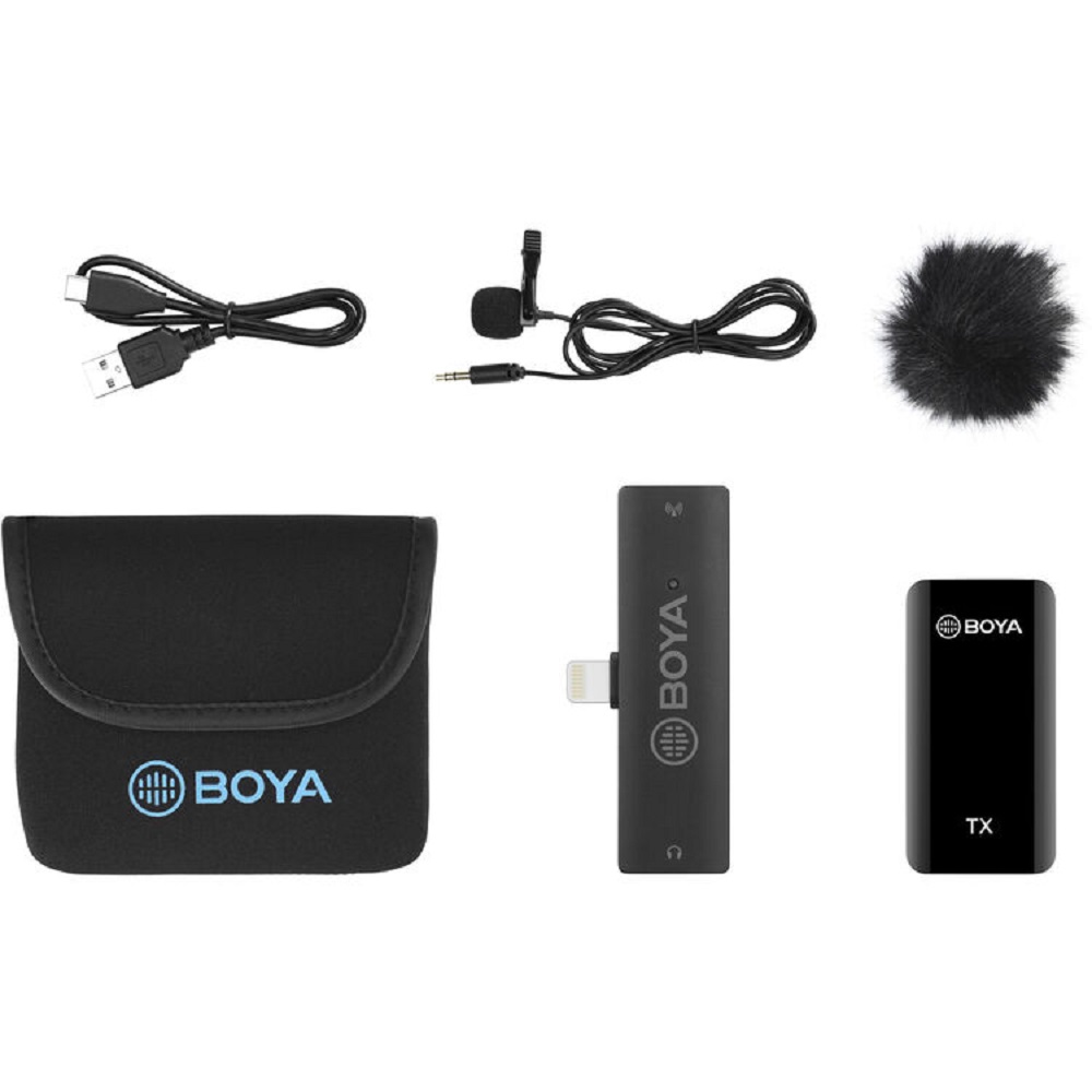 Mic Thu Âm Chuyên Nghiệp BOYA BY-XM6 S3 For IOS