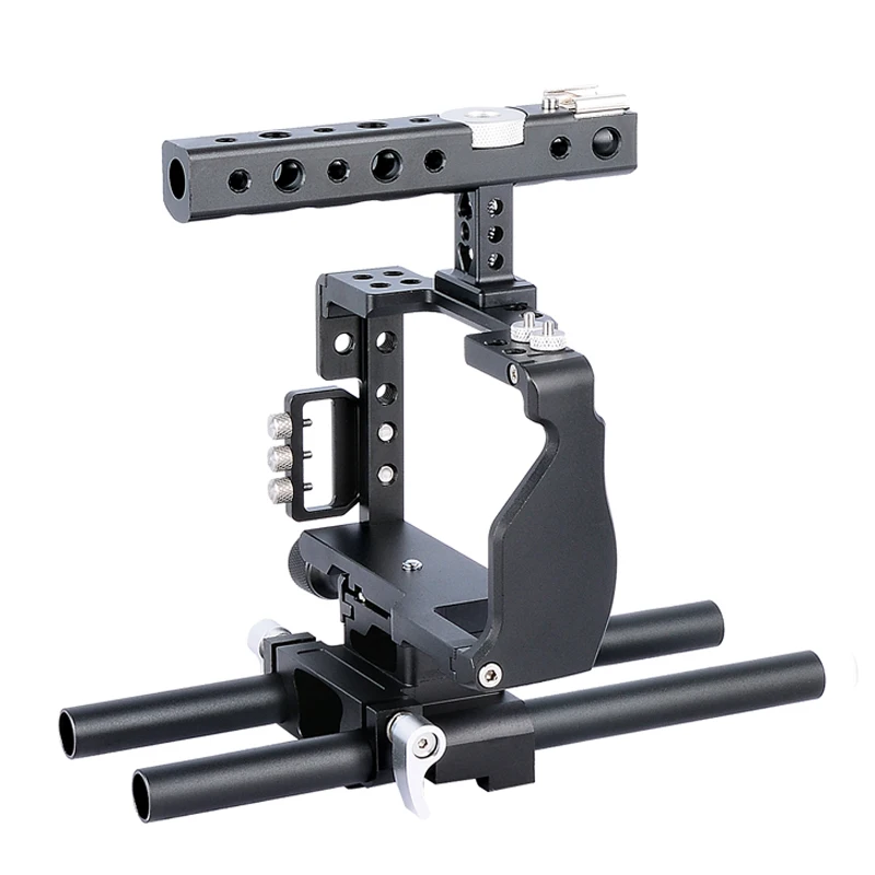 Tay cầm chống rung quay phim Yelangu camera Cage C6 - Handheld Stabilizer for sony a6300 a6500