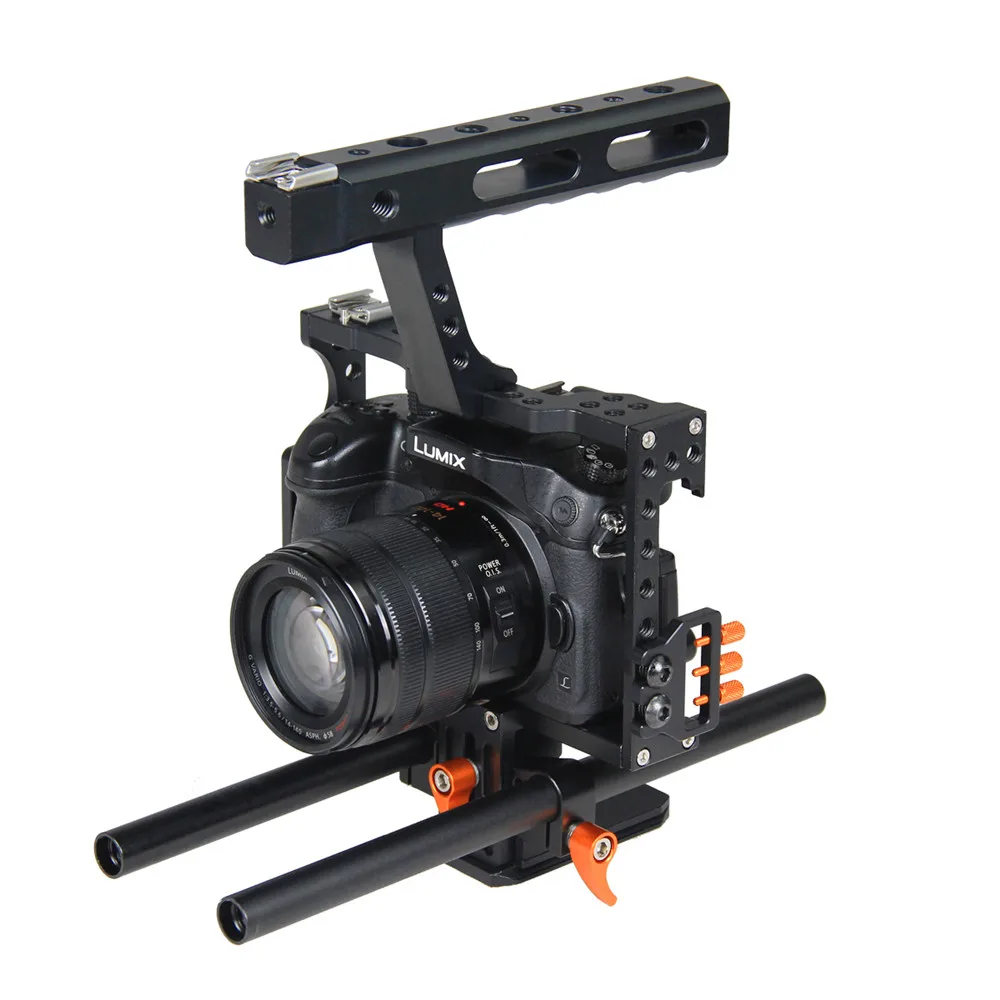 Tay cầm chống rung quay phim Yelangu camera Cage C5 - Handheld Stabilizer